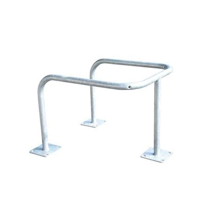 Etrier de protection avec platine acier galvanisé