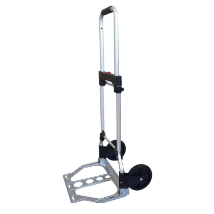 Diable pliant téléscopique - bavette rabattable - CHARGE MAXI 125 KG
